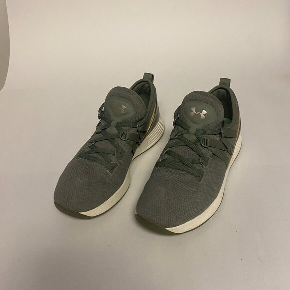 Under Armour Breathe Trainer Green Sneaker Size 7 ART NO.3020282-300 Rare Sample - Picture 14 of 14